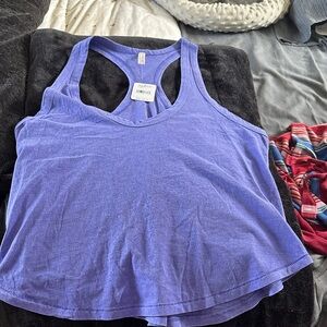 Free People Lavender Purple Racerback Tank